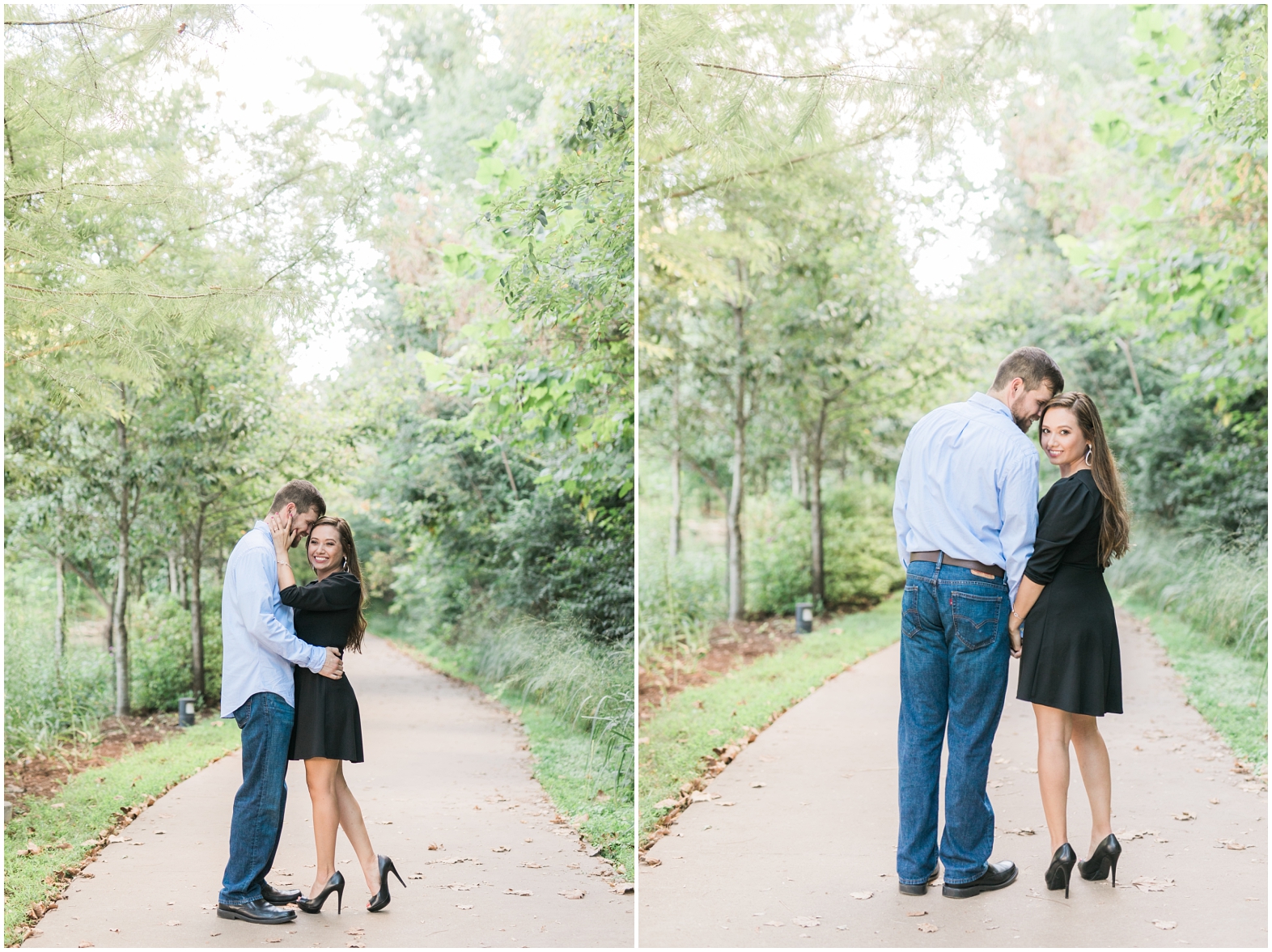 NWA Engagement Session at Crystal Bridges by Kim Christopher Photography