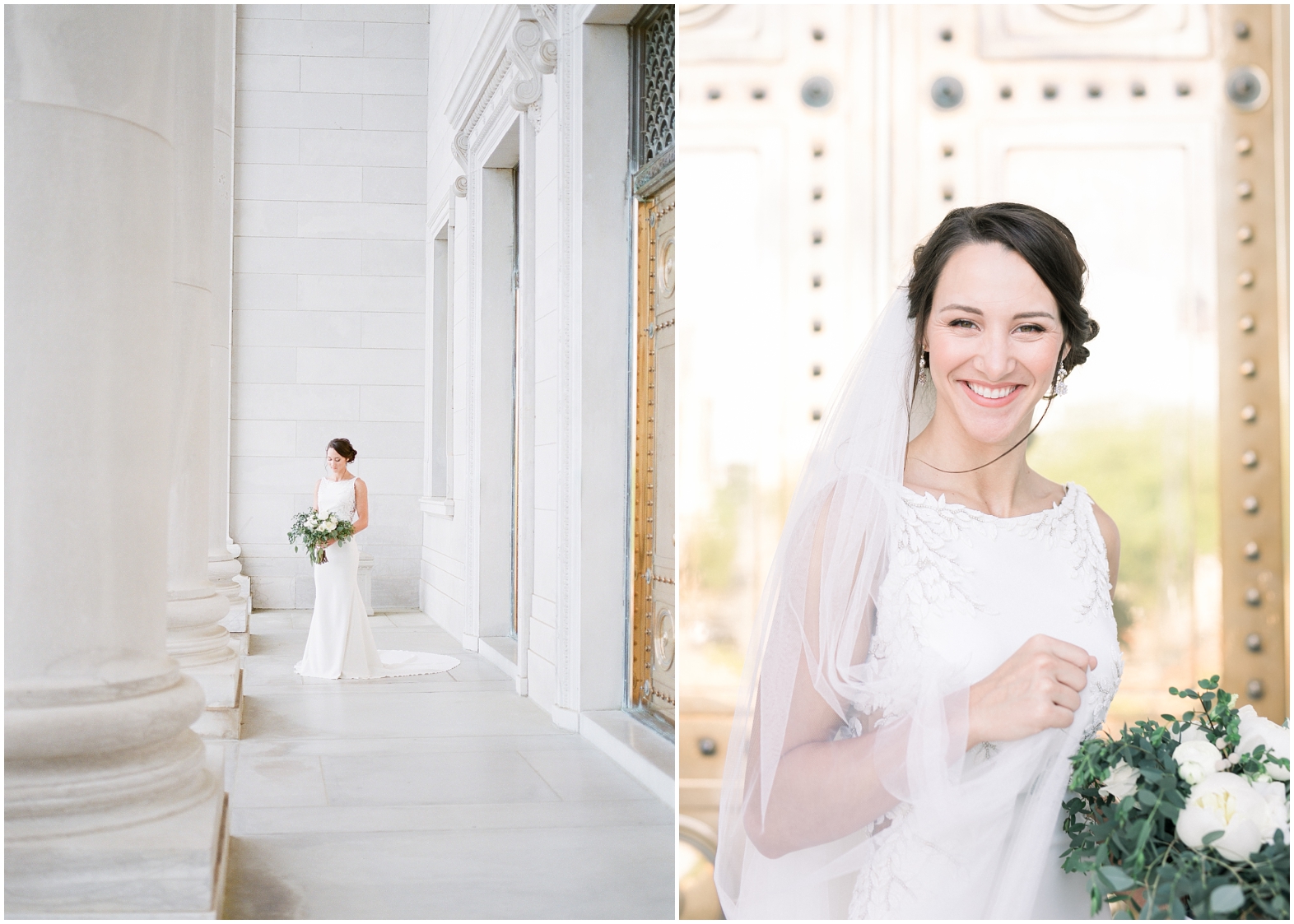 Arkansas State Capitol Bridal Session AR Wedding Photographer
