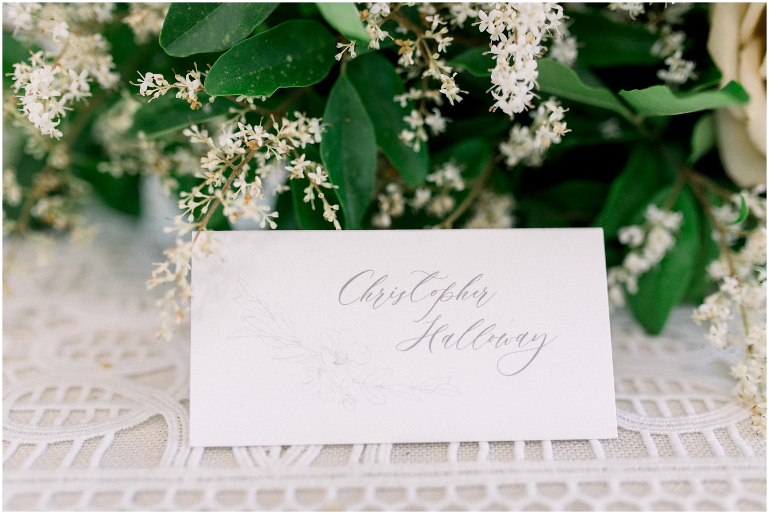 Pointe Mcalester OK Wedding Tablescape Florals Centerpieces