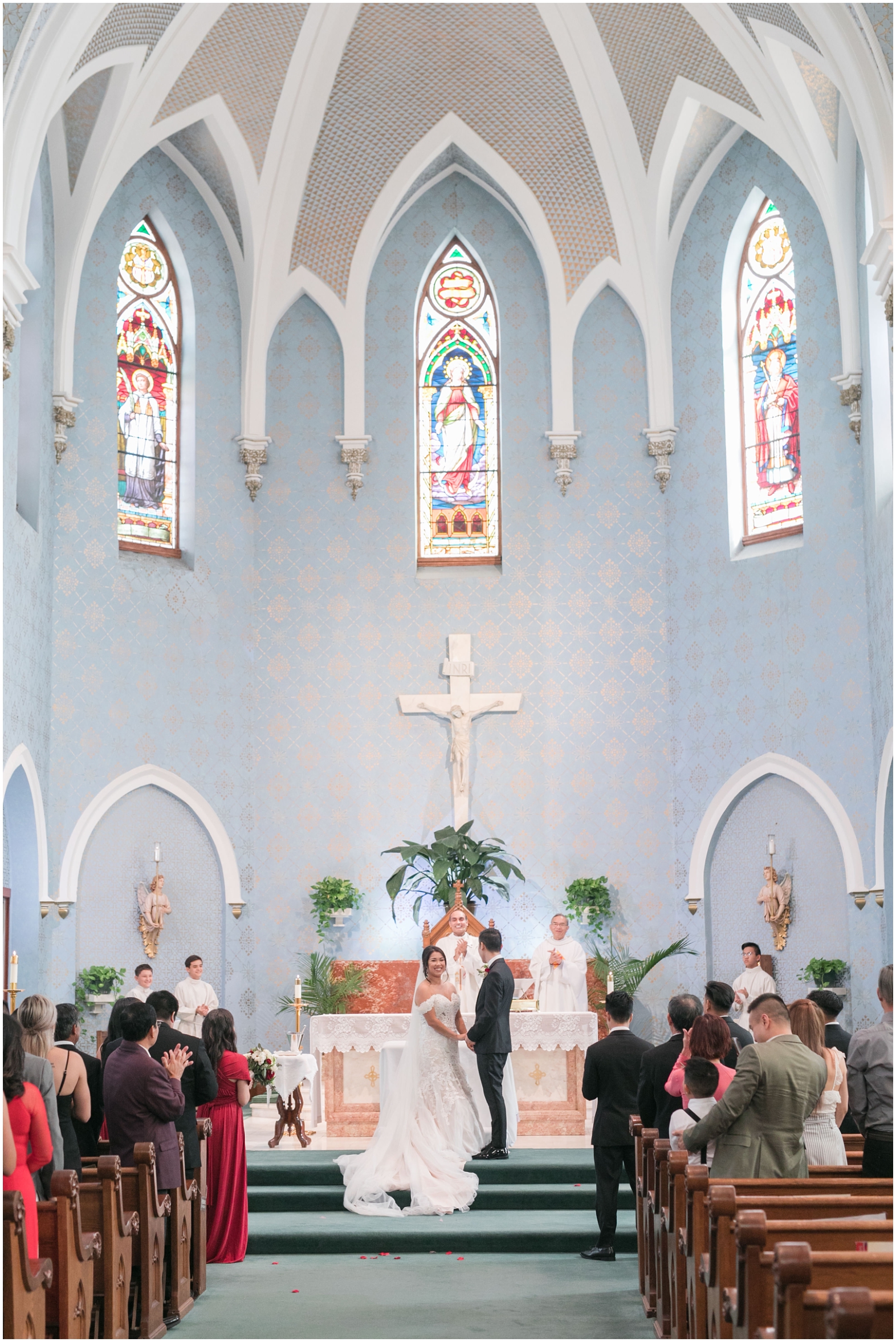 Immaculate Conception Wedding Fort Smith AR