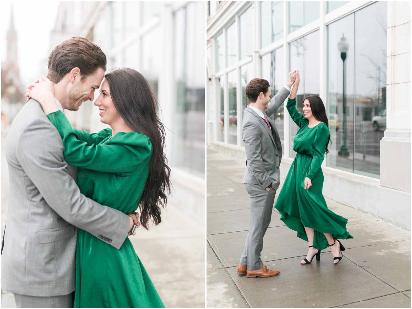 Fort Smith AR Engagement Session Downtown