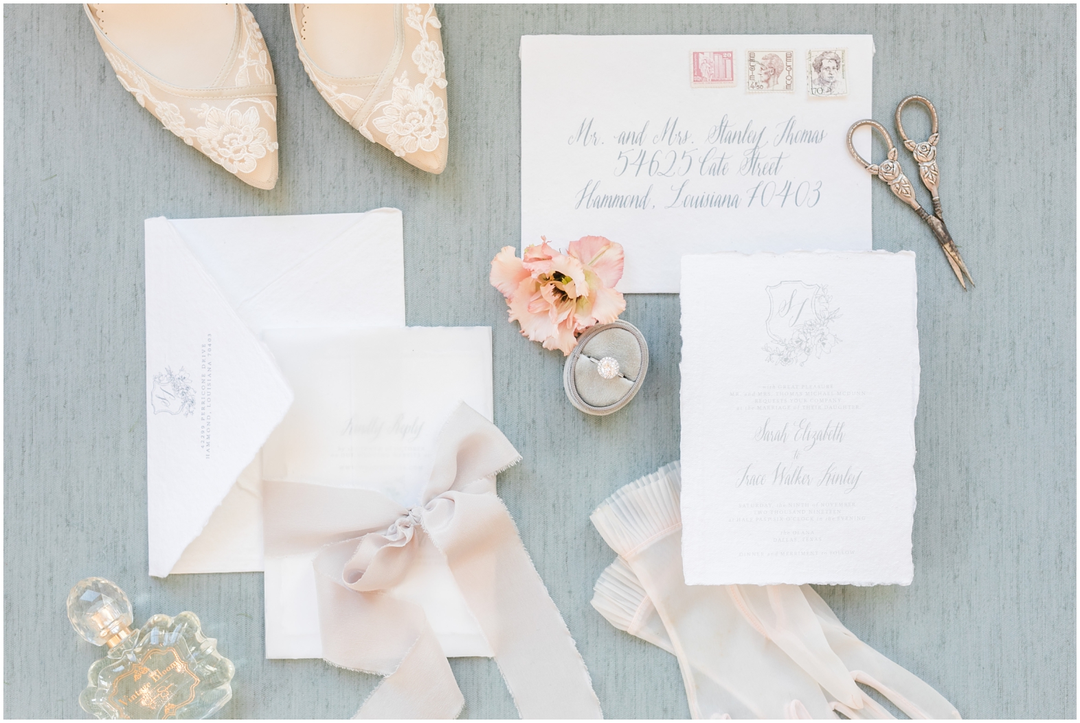 Wedding Details at The Olana in Dallas TX Styled Shoots Across America